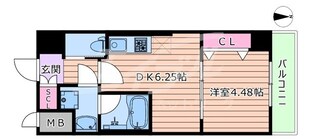 堺筋本町駅 徒歩8分 8階の物件間取画像